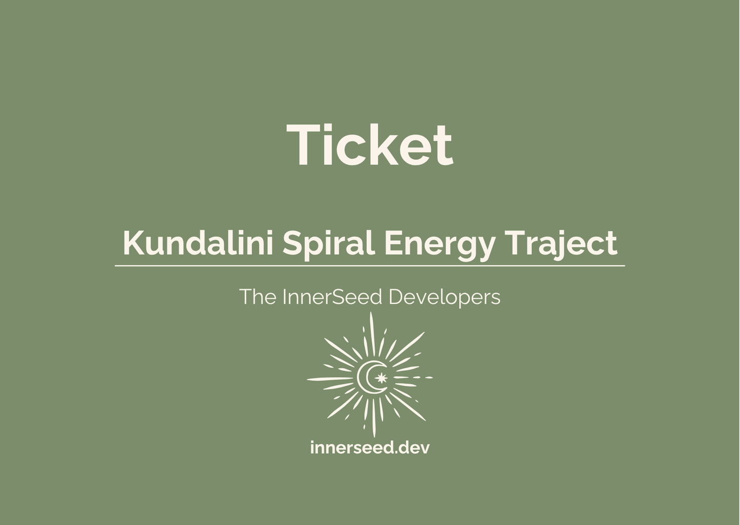 Kundalini Spiral Energy Traject
