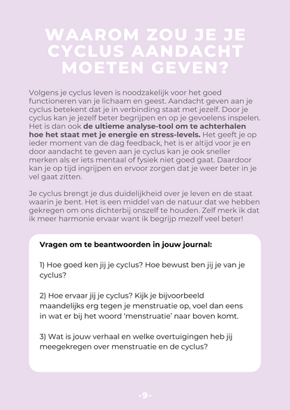 Samenwerken met je Cyclus - E-book